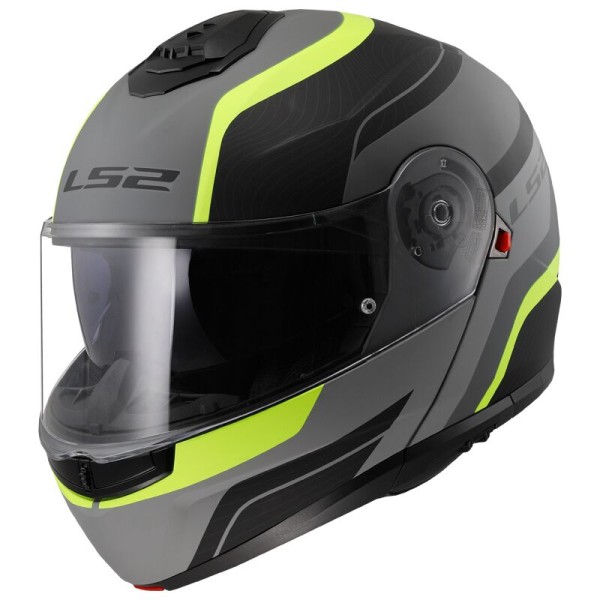 LS2 LS2 FF908 STROBE II MONZA M.BLACK H-V YELLOW-06